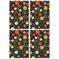 thumbnail image 1 of 4 Pcs Funny Kitchen Towels,Pioneer Flower Microfiber Dish Towels,Kitchen Tea Towels,Kitchen Towel Set (18" X 26"), 1 of 3
