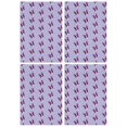 thumbnail image 1 of 4 Pcs Funny Kitchen Towels,Purple Boston Terrier Puppy Microfiber Dish Towels,Kitchen Tea Towels,Kitchen Towel Set (18" X 26"), 1 of 3