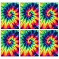 thumbnail image 1 of 4 Pcs Funny Kitchen Towels,Rainbow Tie Dye Mandala Pattern Microfiber Dish Towels,Kitchen Tea Towels,Kitchen Towel Set (18" X 26"), 1 of 7