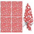 thumbnail image 1 of 4 Pcs Funny Kitchen Towels,Red Christmas Deer and Gift Pattern Microfiber Dish Towels,Kitchen Tea Towels,Kitchen Towel Set (18" X 26"), 1 of 7
