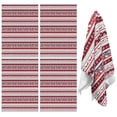 thumbnail image 1 of 4 Pcs Funny Kitchen Towels,Red Christmas Folk Pattern Microfiber Dish Towels,Kitchen Tea Towels,Kitchen Towel Set (18" X 26"), 1 of 7
