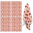 thumbnail image 1 of 4 Pcs Funny Kitchen Towels,Red Christmas Tree Pattern Microfiber Dish Towels,Kitchen Tea Towels,Kitchen Towel Set (18" X 26"), 1 of 7