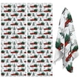 thumbnail image 1 of 4 Pcs Funny Kitchen Towels,Red Christmas Truck and Tree Pattern Microfiber Dish Towels,Kitchen Tea Towels,Kitchen Towel Set (18" X 26"), 1 of 7