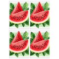 thumbnail image 1 of 4 Pcs Funny Kitchen Towels,Summer Watermelon Microfiber Dish Towels,Kitchen Tea Towels,Kitchen Towel Set (18" X 26"), 1 of 3
