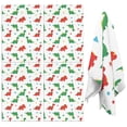 thumbnail image 1 of 4 Pcs Funny Kitchen Towels,White Cartoon Dinosaurs Geometric Shapes Pattern Microfiber Dish Towels,Kitchen Tea Towels,Kitchen Towel Set (18" X 26"), 1 of 7
