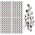 thumbnail image 1 of 4 Pcs Funny Kitchen Towels,White Christmas Santa and Tree Pattern Microfiber Dish Towels,Kitchen Tea Towels,Kitchen Towel Set (18" X 26"), 1 of 7
