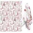 thumbnail image 1 of 4 Pcs Funny Kitchen Towels,White Christmas Tree Pattern Microfiber Dish Towels,Kitchen Tea Towels,Kitchen Towel Set (18" X 26"), 1 of 7