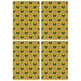 thumbnail image 1 of 4 Pcs Funny Kitchen Towels,Yellow Boston Terrier and Flower Microfiber Dish Towels,Kitchen Tea Towels,Kitchen Towel Set (18" X 26"), 1 of 3