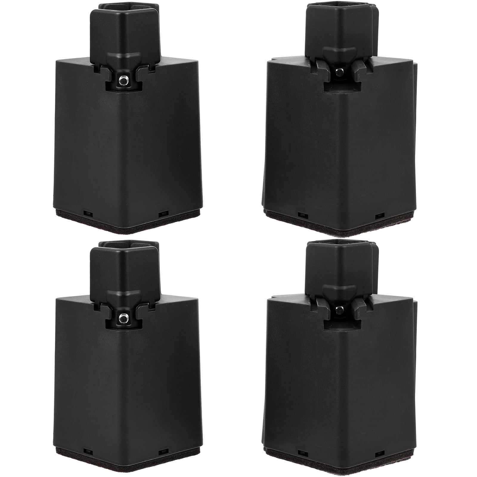 4 Pcs Furniture Heightening Pads Desk Legs Foot Pad Furniture Risers