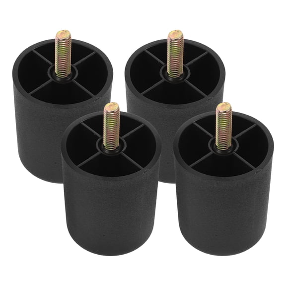 4 Pcs Furniture Legs Bed Legs Small Furniture Plastic Leg Plastic Table Feet Chair Leg