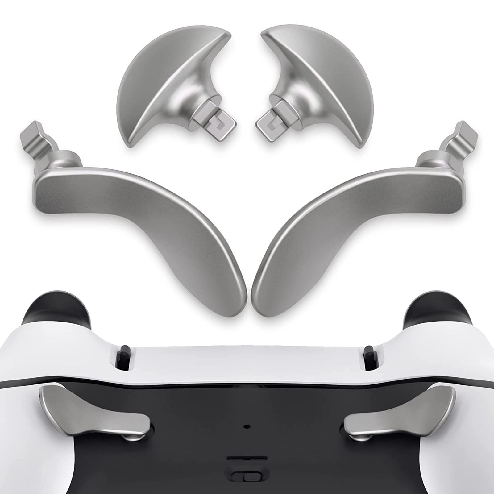 4 Pcs Game Controller Back Paddles, Metal Back Buttons For PS5 Wireless Controller, Stainless