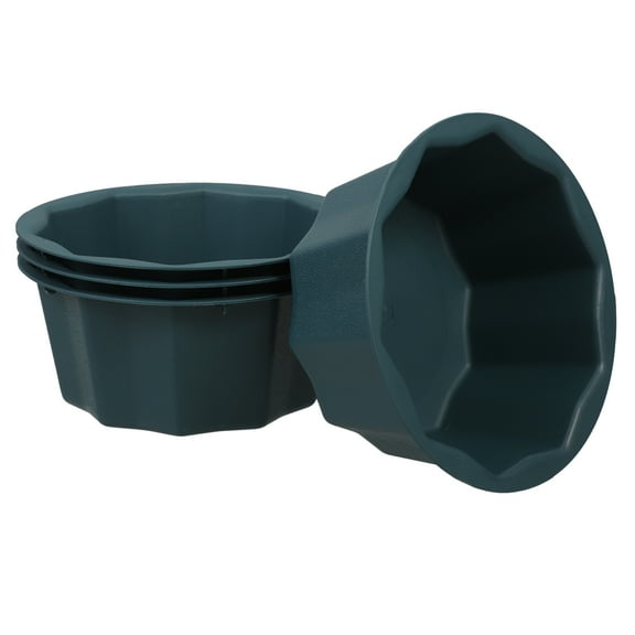 4 Pcs Gardening Pots for Outdoor Plants Container Plant Pots Outdoor Pp 16.30X12.00X7.00CM