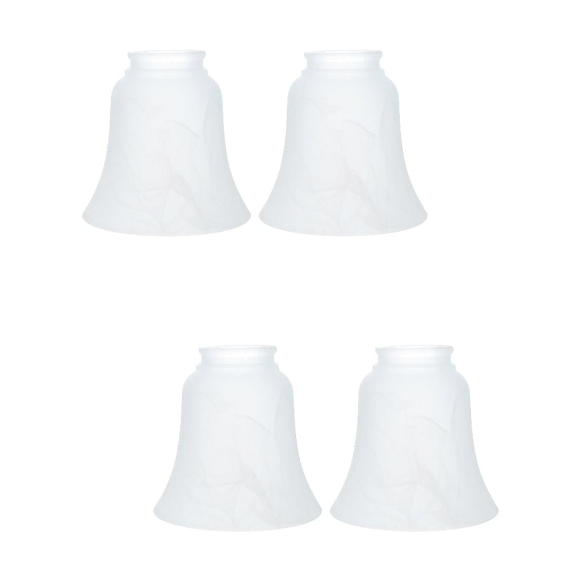 4 Pcs Glass Lamp Shade E27 Home Ceiling Light Lampshade Wall Light Lamp Shade