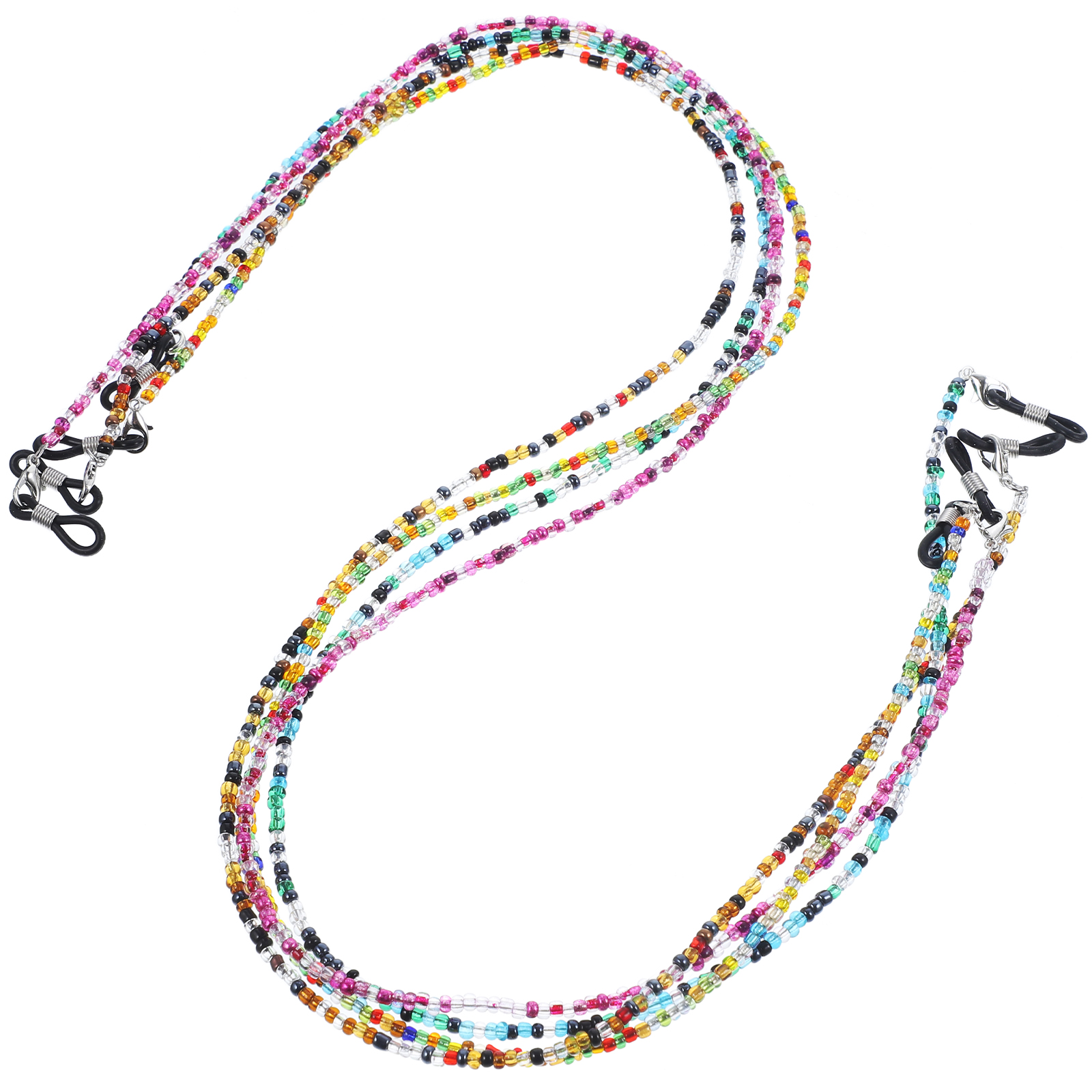 4 Pcs Glasses Chain Hanger Decor Eyewear Lanyards for Women Hat Eyeglass Sunglasses Belt Bead