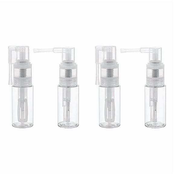 4 Pcs Glitter Duster Sprayer Transparent Craft Glitter -Bottle Empty Multi-Purpose Empty Plastic -Bottle 50ml