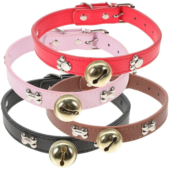 4 Pcs Goat Collar Livestock Supplies Breakaway Dog Pet Items Adjustable Sheep Whelping Collars