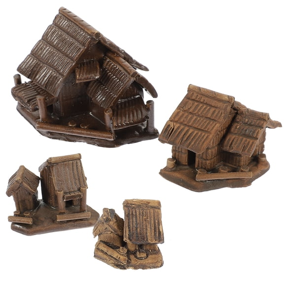 4 Pcs Goblincore Room Decor Aestethic Room Decoration Landscape Leaves Absorbent Stone Ceramics
