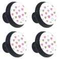thumbnail image 1 of 4 Pcs Golden Grey Love Heart Knobs for Kitchen Cabinet Cupboard Dresser Bookcase Drawer Pulls Handles Round Home Decor, 1 of 7