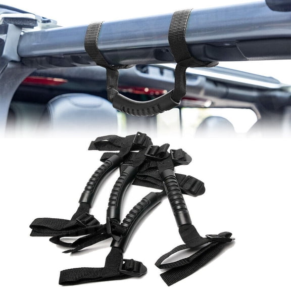 4 Pcs Grab handle grips Grab bar grab handles Hand Hold for Jeep Wrangler