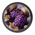 thumbnail image 1 of 4 Pcs Grape Knobs for Kitchen Cabinet Cupboard Dresser Bookcase Drawer Pulls Handles Round Home Decor, 1 of 8