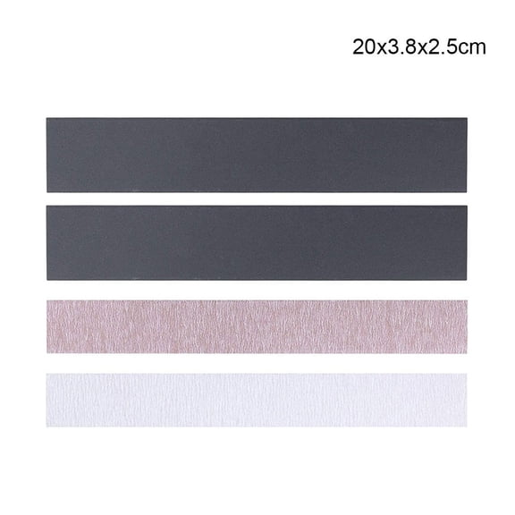 4 Pcs Guitar Leveling bar sandpaper Fret Leveling File for Electric Guitar Bass