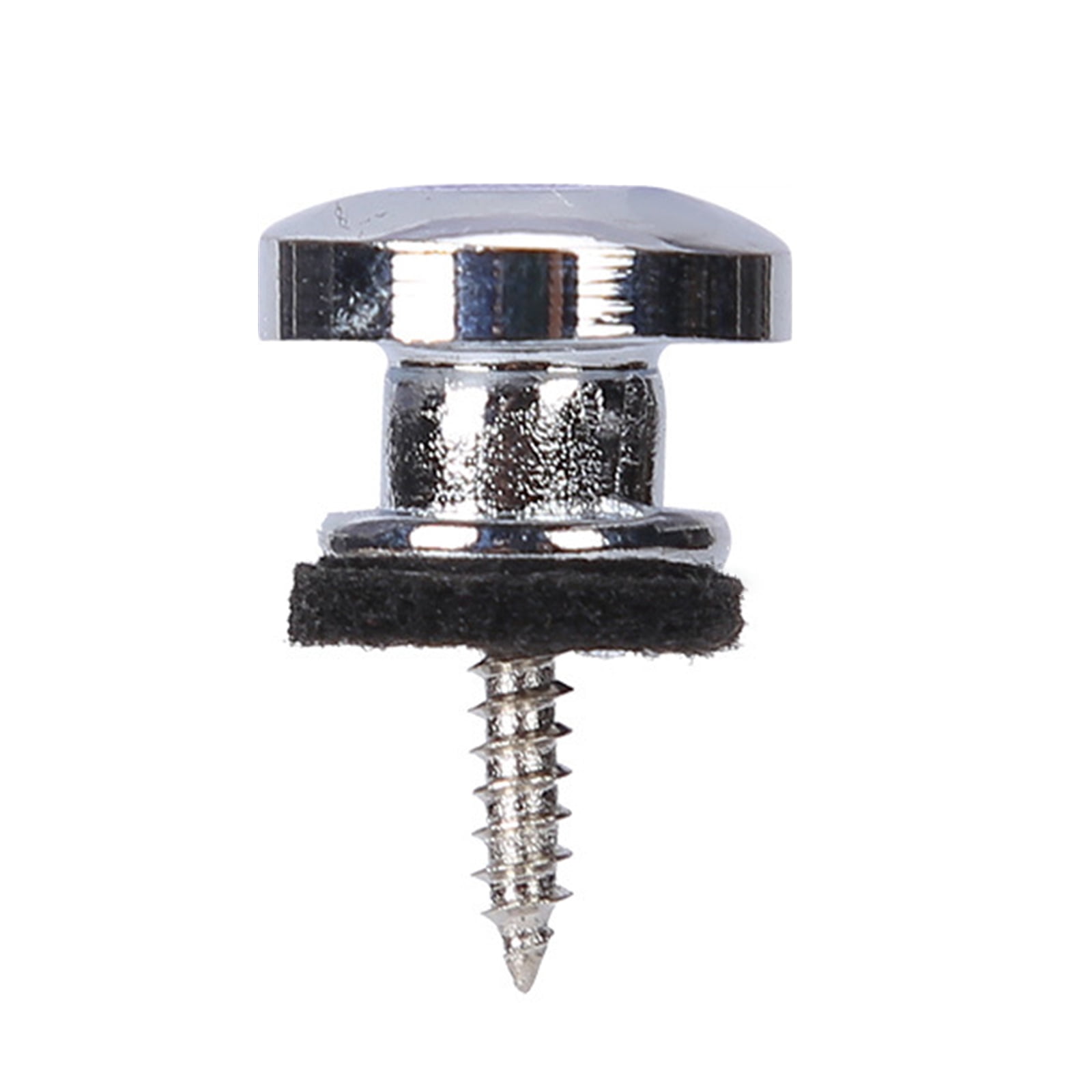 4 Pcs Guitar Strap Lock Buttons Metal End Pins Security Straplocks Belt ...