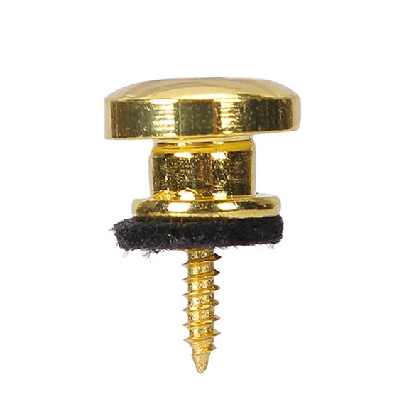 4 Pcs Guitar Strap Locks Metal Guitar Strap Buttons Lock End Pins Electric Bass Guitar Security Straplocks