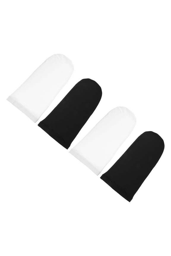 4 Pcs Hair Care Long Tail Cap Braided Hat Headwrap Caps Satin Silk Bonnet Headband Sleeping Dreadlock Miss Men Women