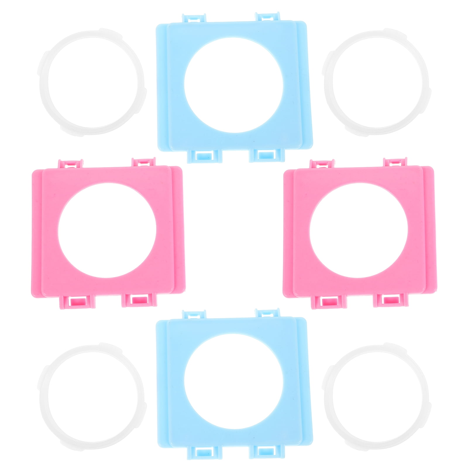 Picture of 4 Pcs Hamster Cage Accessories Connectors Rat Guinea Pig Cages ...