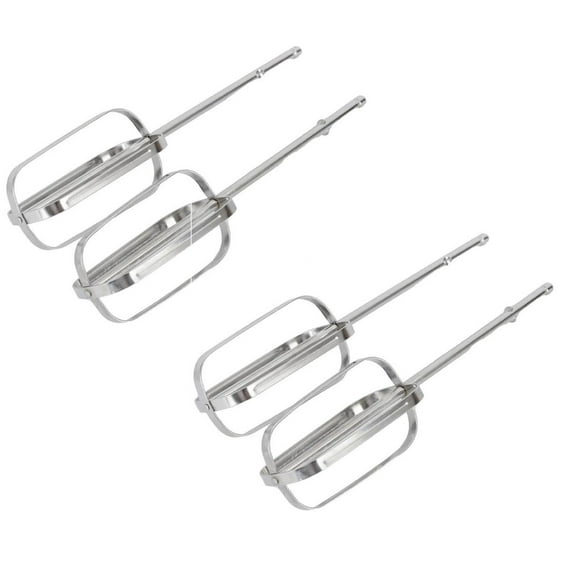 4 Pcs Hand Mixer Attachments Beaters, Hand Mixer Beaters Attachments for Kitchen Stainless Steel Replacement Parts for Hamilton Beach 62682RZ 62692 62695V 64699 Mixer
