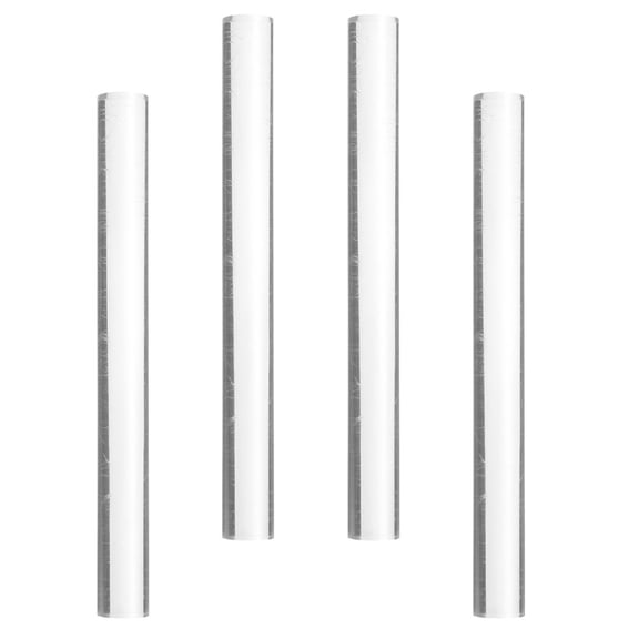 Raindrops Acrylic Clay Roller for DIY Craft Shaping White Smooth Surface Easy to Use and Clean 4 Pieces