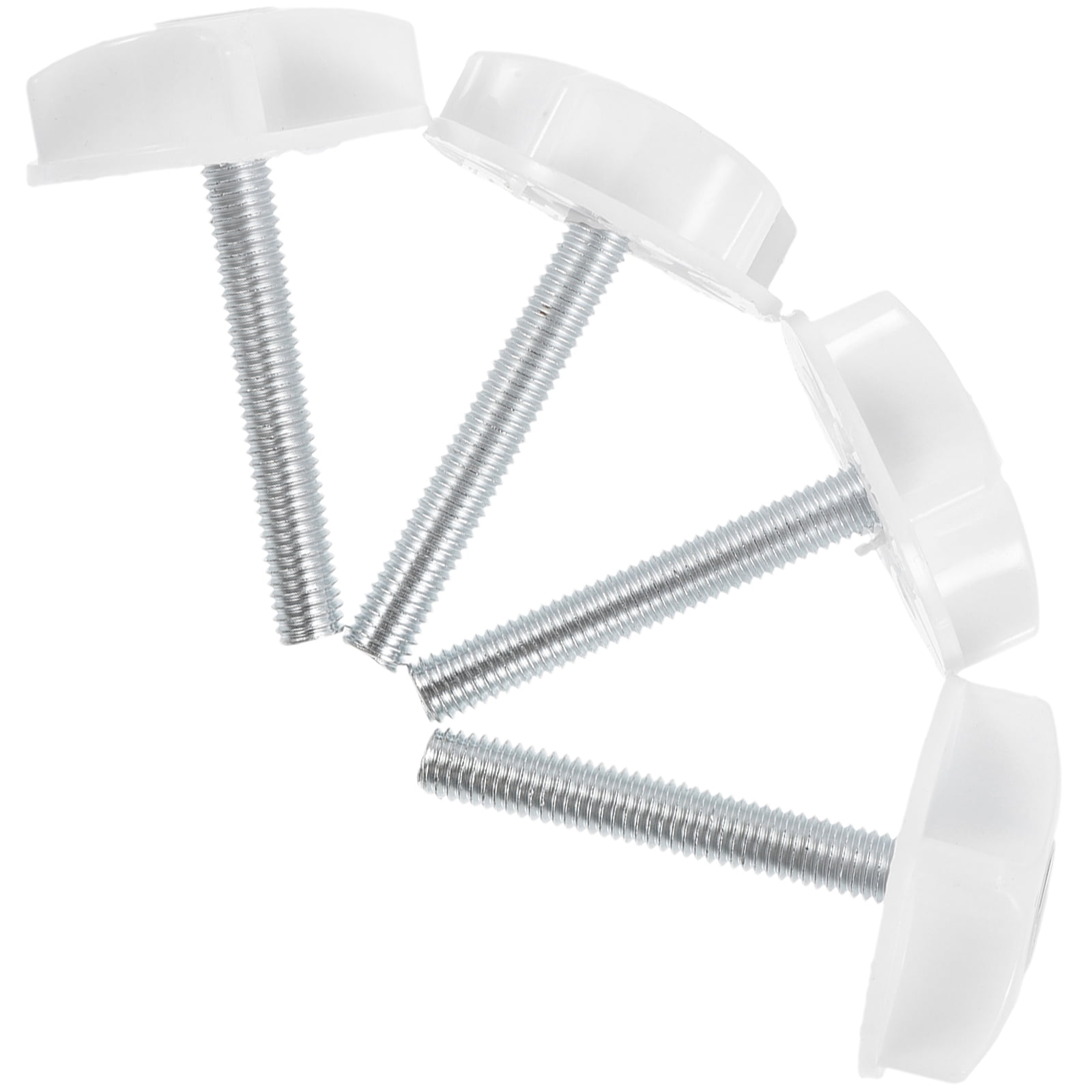 4 Pcs Heads in Beds Fixing Bolts Washers Headboard Fixings and