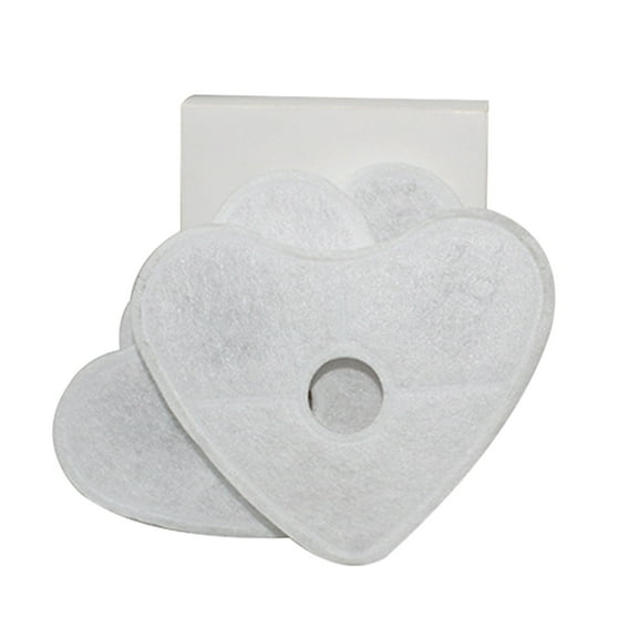 Keep the Water for 4 Pcs Heart Shape for Dog Kitten Pet Bowl Drink Dish Filter Softens the Water Activated Car