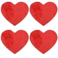 thumbnail image 1 of 4 Pcs Heart Shaped Chocolate Boxes for Valentine's Day Creative Gift Packing Boxes, 1 of 8
