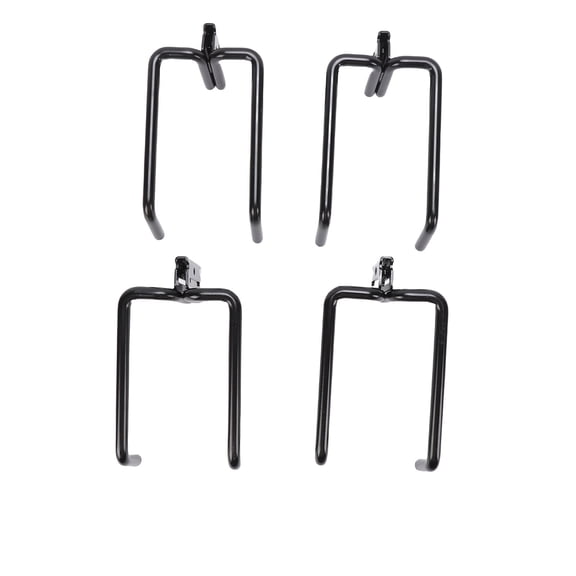 4 Pcs Heavy Duty E Track Hook for Enclosed Trailers and Trucks, Multifunctional Steel J Hooks for Cargo Management