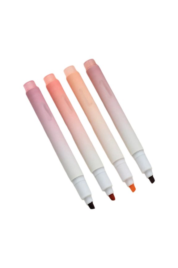 4 Pcs Highlighters,Chisel Tip Marker Highlighters,5 Inch Colored Highlighters,Fluorescent Highlighter Markers Set,Assorted Colors Highlighter Markers for Studying,Note-Taking,Coloring,Mixed 4PCS