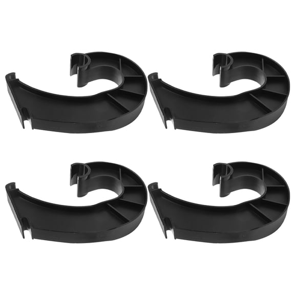 4 Pcs Clothes Rack Tank Hooks Suspension Rod Support Bracket