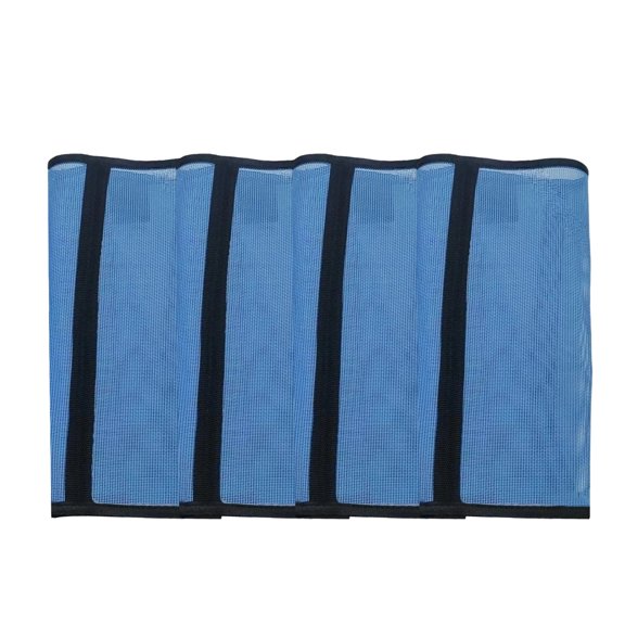 4 Pcs Horse Leg Mosquito Nets, Summer Breathable Mesh Protection Set, Equine Supplies for Horse Farm, PVC Woven Pony Leggings, Easy to Wear Fly Boots, 15 x 7.5 x 1.2 in / 38 x 19 x 3 cm