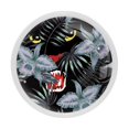 thumbnail image 1 of 4 Pcs Hunting Panther Jungle Knobs for Kitchen Cabinet Cupboard Dresser Bookcase Drawer Pulls Handles Round Home Decor, 1 of 5