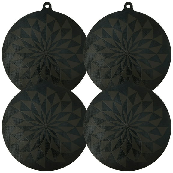 4 Pcs Induction Cooktop Protector Thermochromic Induction Cooktop Mat Multifunctional Countertop Protector Mat for Kitchen Cooking