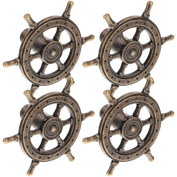 4-Pack Interior Door Knobs for Cabinets, Wardrobes & Drawers - Easy to Install Handles for Home Improvement