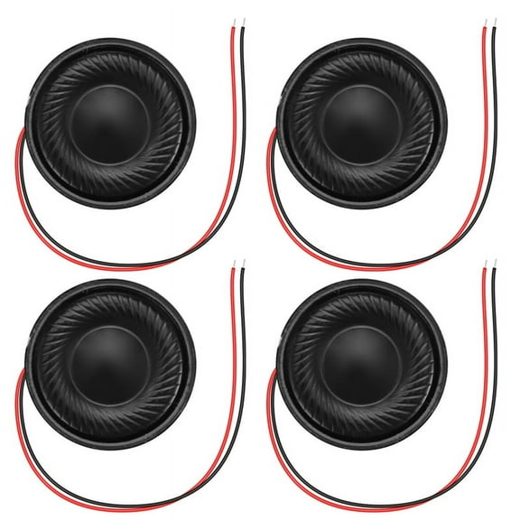4 Pcs Internal Speakers Magnet 30mm 2800Hz 8Ohm 1W for PC Laptop