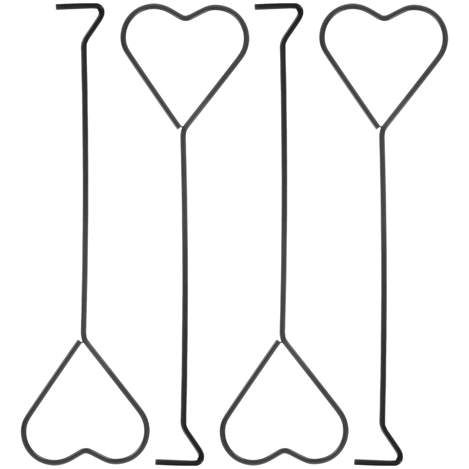 4 Pcs Jar Candles Stainless Steel Hooks Wick Trimmer Snuffer Thin 1cm