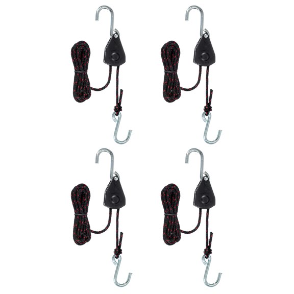 Uxcell Kayak Rope Tie Down Straps, Heavy Duty Adjustable Kayak Rope Straps for Transport 1/8" x 7
