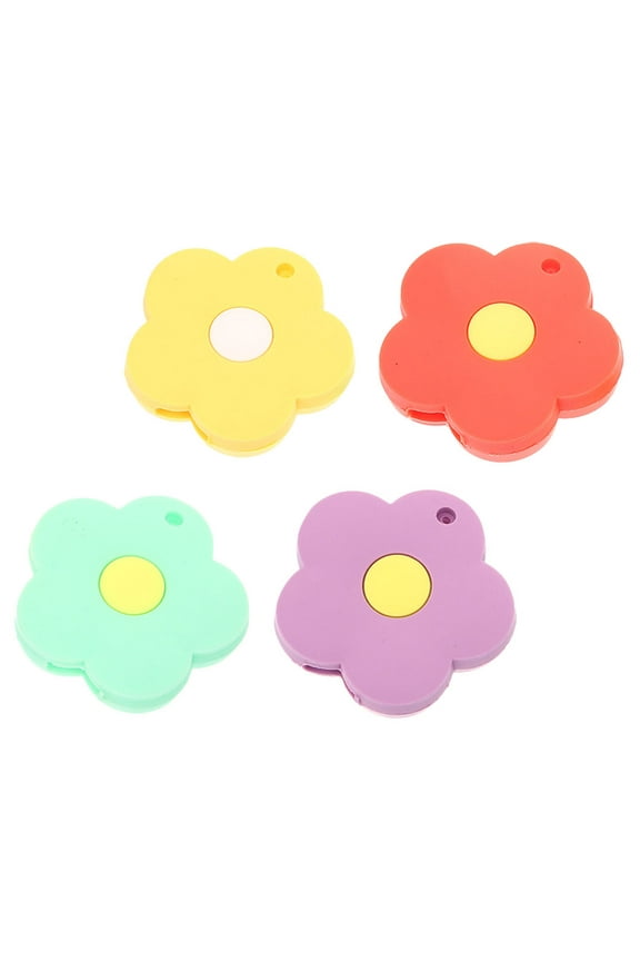 4 Pcs Key Case Keychains Keycaps Key Covers Caps Cute Backpack Accessories Silicone Key Caps Key Covers Pendants Student