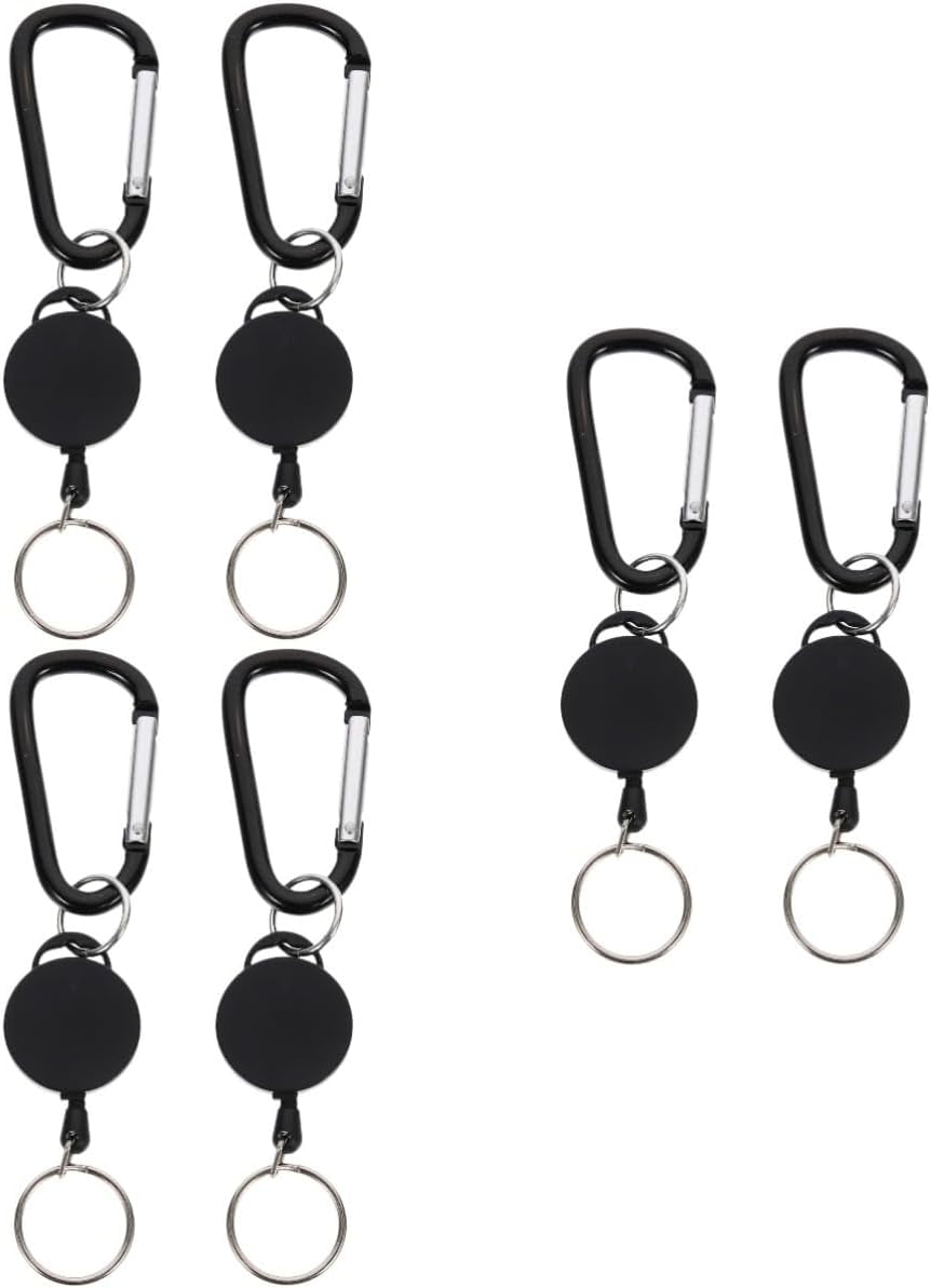 4 Pcs Key Chain Metal Key Ring Heavy Duty Keychain Lanyards for Keys