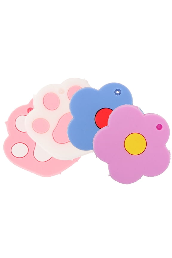 Homoyoyo Cute Keychain Set 4 Pieces Decorative Key Perfect Accessories