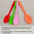 thumbnail image 1 of 4 Pcs Kitchen Cooking Silicone Spatula Heat Resistant Turner Scraper Baking Utensils Red Orange Pink Green, 1 of 7