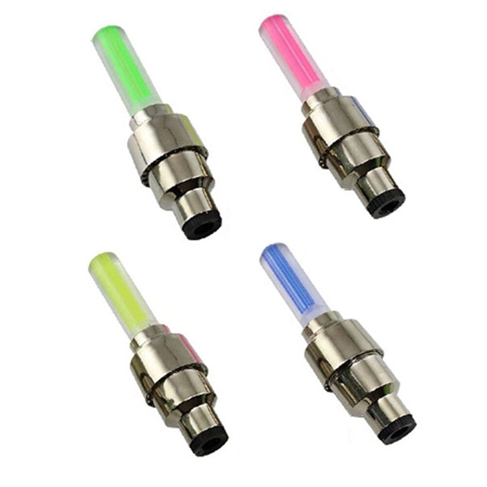 4 Pcs LED Bike Wheel Bulb Colorful Bike Wheel Lights