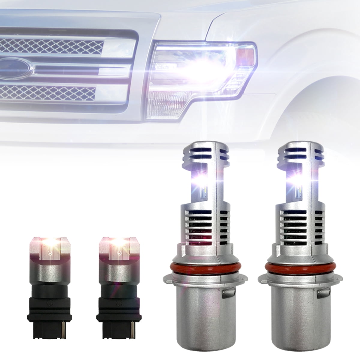 Fyre Flys Luces Interiores Led Blancas Para Ford F150 F-150